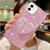 Starry Sequin Mirror Stand Epoxy TPU Phone Case