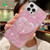Starry Sequin Mirror Stand Epoxy TPU Phone Case