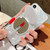 Starry Sequin Round Mirror Stand Epoxy TPU Phone Case