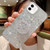 Starry Sequin Round Stand Epoxy TPU Phone Case