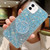 Starry Sequin Round Stand Epoxy TPU Phone Case