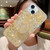Starry Sequin Round Stand Epoxy TPU Phone Case