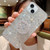 Starry Sequin Round Stand Epoxy TPU Phone Case