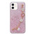 Starry Sequin Love Gem Chain Epoxy TPU Phone Case