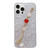 Starry Sequin Love Gem Chain Epoxy TPU Phone Case