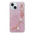 Starry Sequin Love Gem Chain Epoxy TPU Phone Case