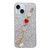 Starry Sequin Love Gem Chain Epoxy TPU Phone Case