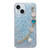 Starry Sequin Love Gem Chain Epoxy TPU Phone Case