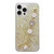 Starry Sequin Love Gem Chain Epoxy TPU Phone Case