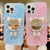 Starry Sequin Diamond Cat Ears Mirror Epoxy TPU Phone Case