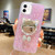 Starry Sequin Diamond Cat Ears Mirror Epoxy TPU Phone Case