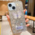 Starry Sequin Rhinestones Butterfly Epoxy TPU Phone Case