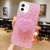 Starry Sequin Heart Stand Epoxy TPU Phone Case