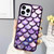 Mermaid Scale Electroplated Laser Carving Phone Case