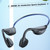 AWEI A895BL Air Conduction Luminous Sports Bluetooth Earphones
