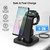 For Type-C Mobile Phones & Earphones / Samsung Watch Series 4 in 1 Wireless Charger Holder