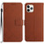 Rhombic Grid Texture Leather Phone Case