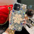 Sunflower Holder Hand-set Diamond PC Phone Case
