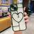 Electroplating 3D Love TPU Phone Case