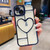 Electroplating 3D Love TPU Phone Case
