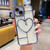 Electroplating 3D Love TPU Phone Case