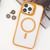 MagSafe Acrylic Hybrid TPU Holder Phone Case with Lens film