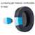 2pcs Ice Gel Headphones Sponge Cover Earmuffs