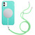 Wheat MagSafe Magnetic Straw Material + TPU Phone Case with Lanyard