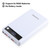 HAWEEL DIY 6 x 18650 Battery 24W Fast Charge Power Bank Box Case with Display, Not Include Battery