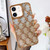 Star Flower Electroplated TPU Phone Case with Gradient Glitter Paper