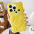 Bear Shape Oil-sprayed TPU Phone Case