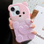 Bear Shape Oil-sprayed Gradient TPU Phone Case