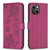 Four-leaf Embossed Leather Phone Case