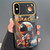 Astronaut Pattern Large Window TPU Phone Case