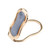 Foldable Metal Ring Buckle Desktop Mobile Phone Holder