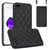 Rhombic Texture Phone Case with Dual Lanyard