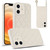 Rhombic Texture Phone Case with Dual Lanyard