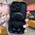 Astronaut 3D Relief Holder TPU + PC Full Coverage Phone Case
