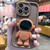 Astronaut 3D Relief Holder TPU + PC Full Coverage Phone Case