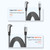ENKAY PD30W Elbow Type-C to 8 Pin Fast Charging Data Braid Cable with Indicator Light