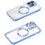 MagSafe CD Texture Metal Lens Frame Full Coverage Phone Case