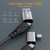 ENKAY PD100W 4-in-1 USB-A / Type-C to Type-C / 8 Pin Multifunction Fast Charging Cable with E-Marker