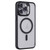 Invisible Lens Holder PC + TPU Frosted MagSafe Phone Case