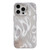 Color Silver IMD Feather Pattern Shockproof Phone Case