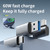 60W USB to USB-C/Type-C Female Charging Transfer Adapter
