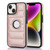 Piano Key Hollow Cutout PU Phone Case