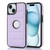 Piano Key Hollow Cutout PU Phone Case