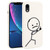 Stickman Pattern Liquid Silicone Phone Case