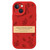 Lamb Leather Texture New Year Design Full Coverage Phone Case