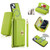 MagSafe Crossbody Multi-functional Zipper Wallet Litchi Leather Phone Case